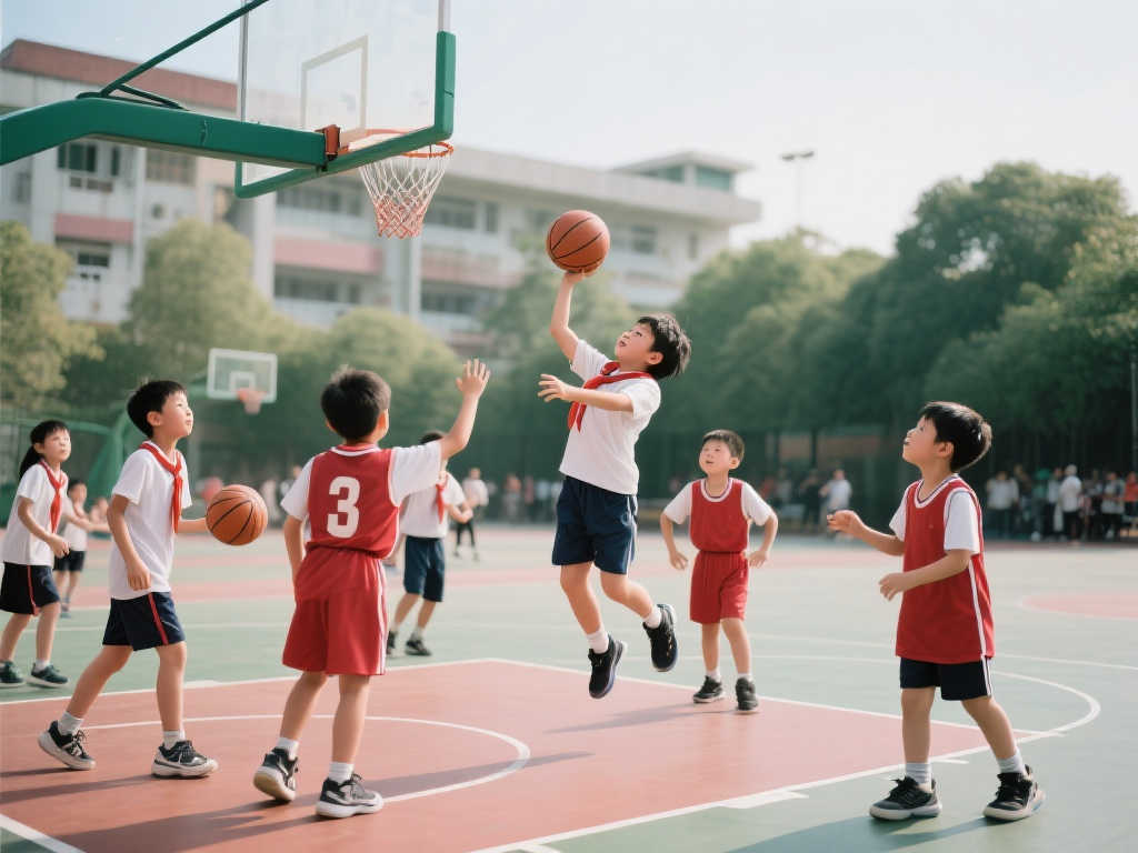 NBA青训计划落地多所中学，培养篮球兴趣