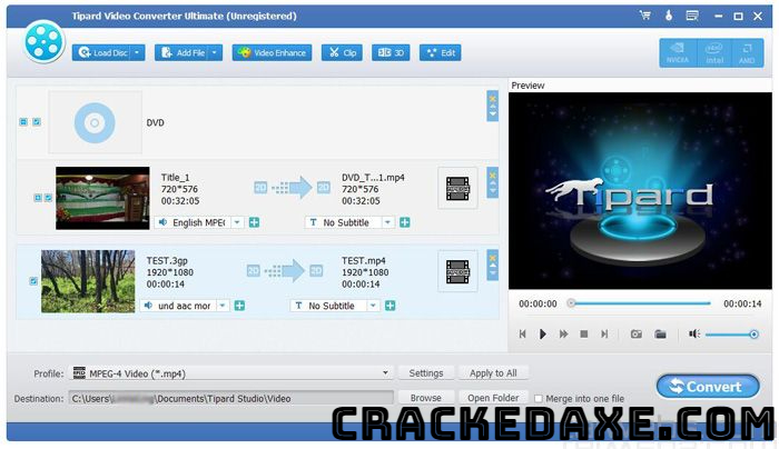 Tipard Video Converter Ultimate Crack