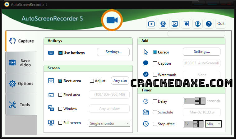AutoScreenRecorder Pro Crack