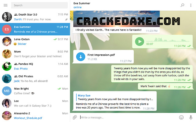 Telegram for Desktop Crack